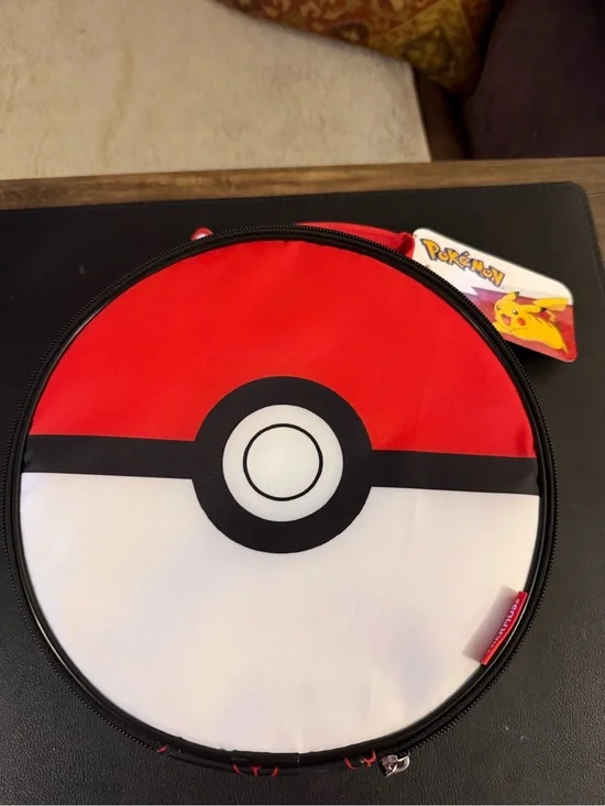 Thermos Red White Black Poké Ball Food Storage Case