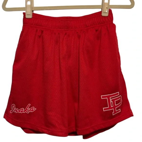 Inaka Power‎ Classic Mesh Shorts Size Small Red