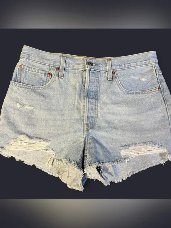 LEVIS 501 Denim Shorts, Size W31