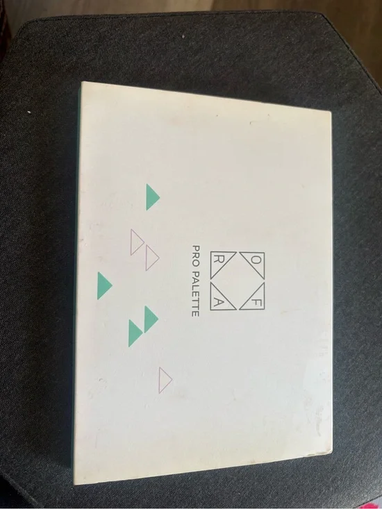 OFRA White Pro Palette with Mint and Lavender Accents