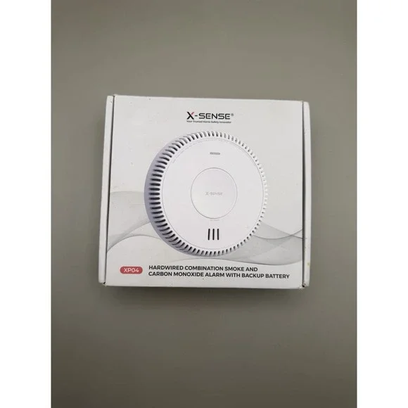 X-sense XP04 Hardwired Combination Smoke And Carbon Monoxide Alarm-Battery