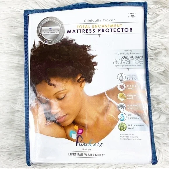 𝅺PURE Care Encasement Mattress Protector Twin XL