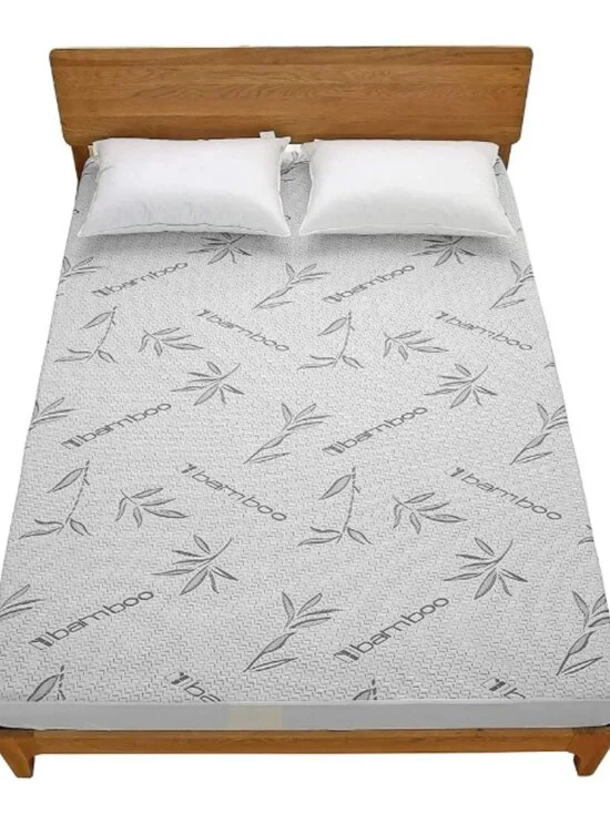 Bibb Home Premium Bamboo 100% Waterproof Mattress Protector
