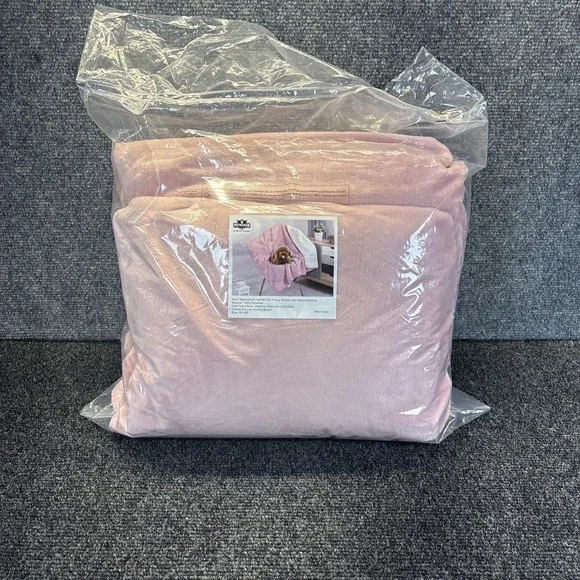 Petmaker~Large Pink/Waterproof Flannel/Fleece Blanket 60