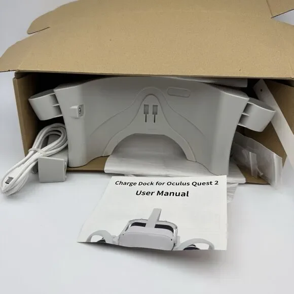 Magnetic Charger Charging Dock for Oculus Quest 2 VR Headset New In Box