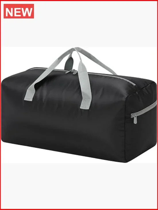 35L Foldable Duffle Bag - Lightweight Travel Duffel