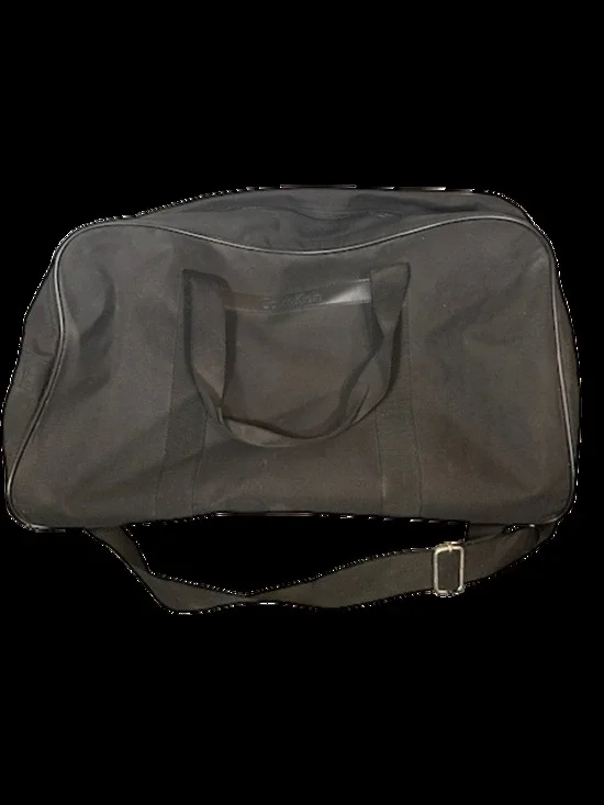Calvin Klein Men’s Black Large Weekend Gym Duffel Bag Travel Carry On