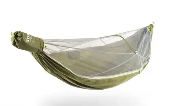 NEW ENO Eagles Nest Outfitters JungleNest Hammock + Bug Net Evergreen