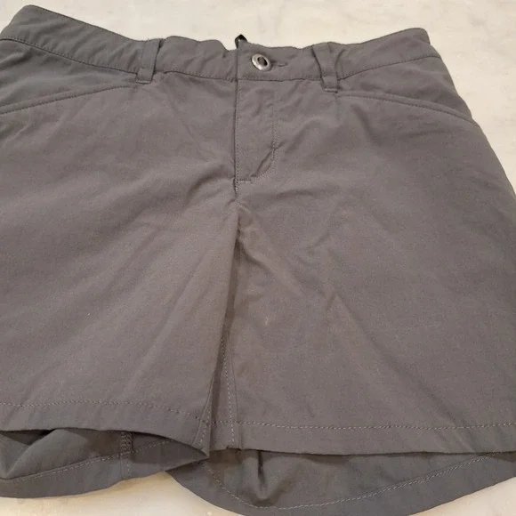 Patagonia Hiking Shorts Wom Sz 2 Gray Nylon Stretch Worn Wear‎ Outdoor 4
