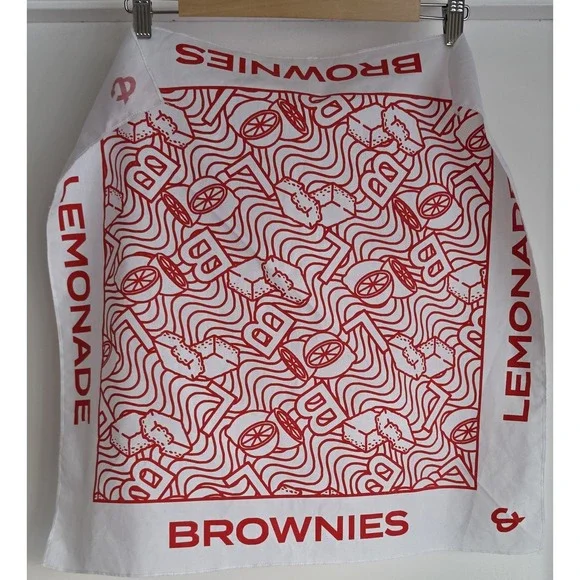 Brownies & Lemonade Graphic Print Bandana - 21