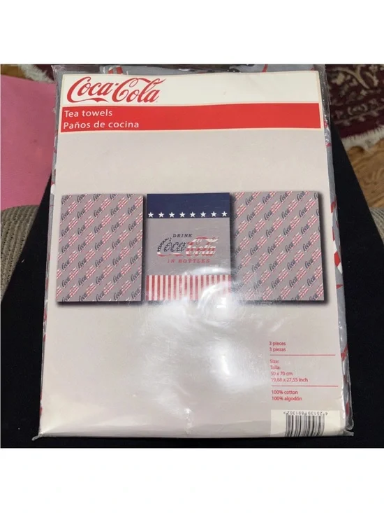 Coca-Cola Patriotic Logo Boxed Set - Gray, Red, Navy