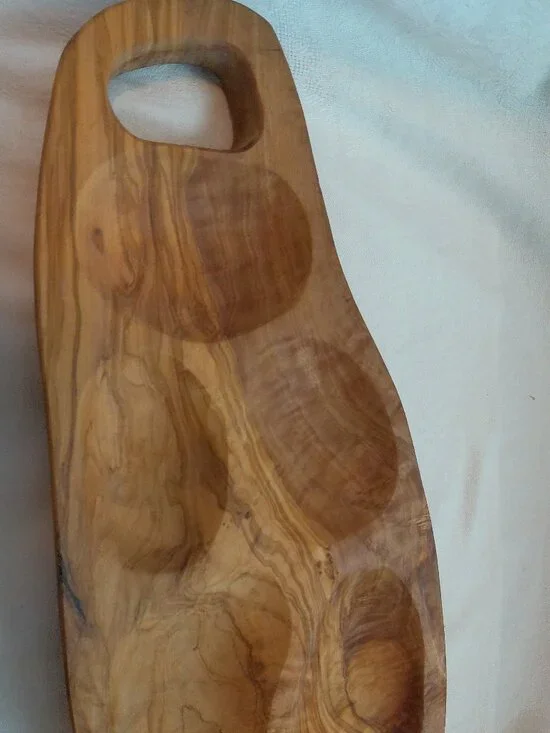 Olive Wood Appetizer Charcutier Serving Tray