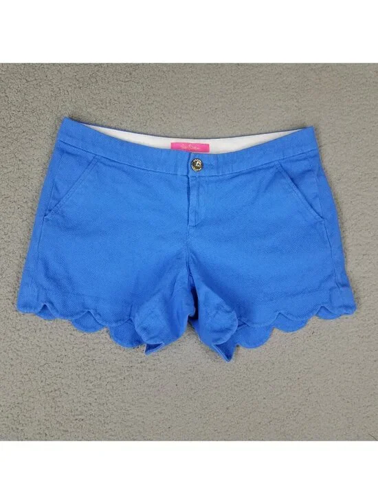 Lilly Pulitzer Shorts Women's 6 Blue 4.5