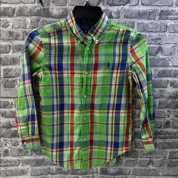 Boy's Ralph Lauren Plaid‎ Shirt