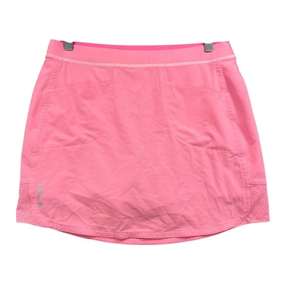RLX Ralph Lauren Skort Womens Medium Pink Stretch Athletic Golf Tennis Skirt