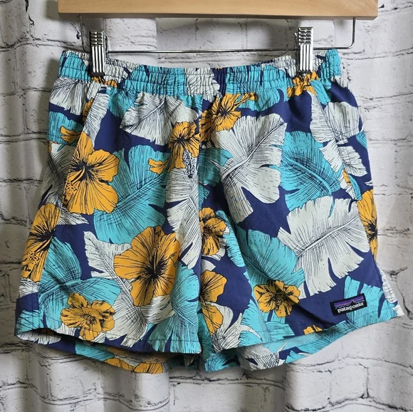 Patagonia Women's Floral Shorts‎ Size XS