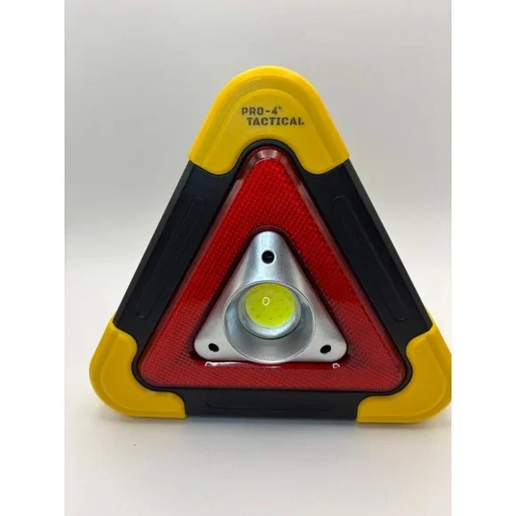 Warning Triangle. Battery operated, 5 mode with‎ COB.