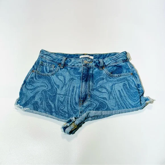 Pacsun jean shorts High Rise Festival jean shorts 100% cotton women Size 28