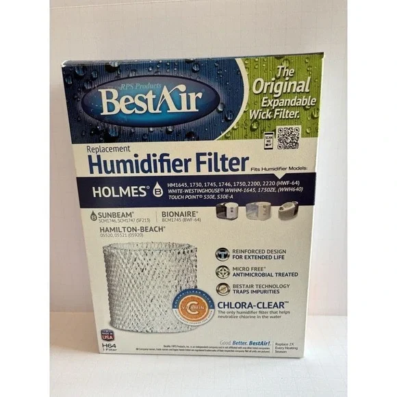 BestAir Humidifier Wick Filter SunbeamBionaireHamilton Replacement USA 1 Filter‎