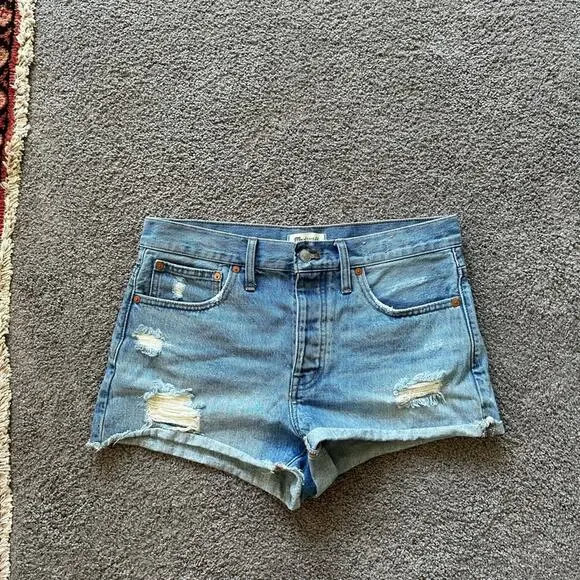 Madewell Relaxed Denim Shorts