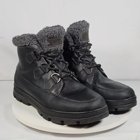 ALDO Black‎ Faux Fur Lined Waterproof Winter Boots Women US Size 10 EUR 43