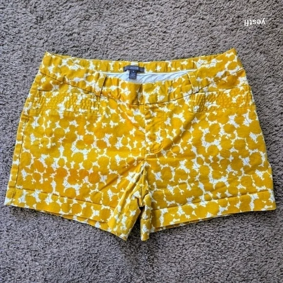 Joseph preppy yellow shorts 8
