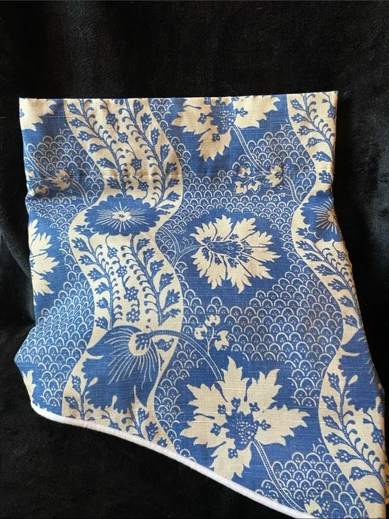 Cottage Valances Cotton Linen blend Paisley Country Curtains brand set of 2