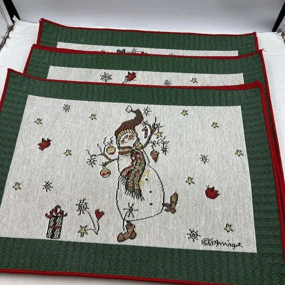 Winter Placemats-Set of 14-Susan Winget 