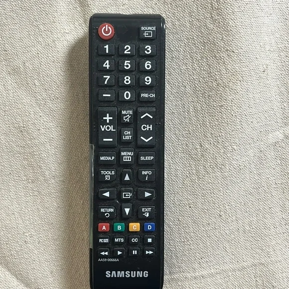 Samsung TV Remote Control Black Tested AA59-00666A Replacement