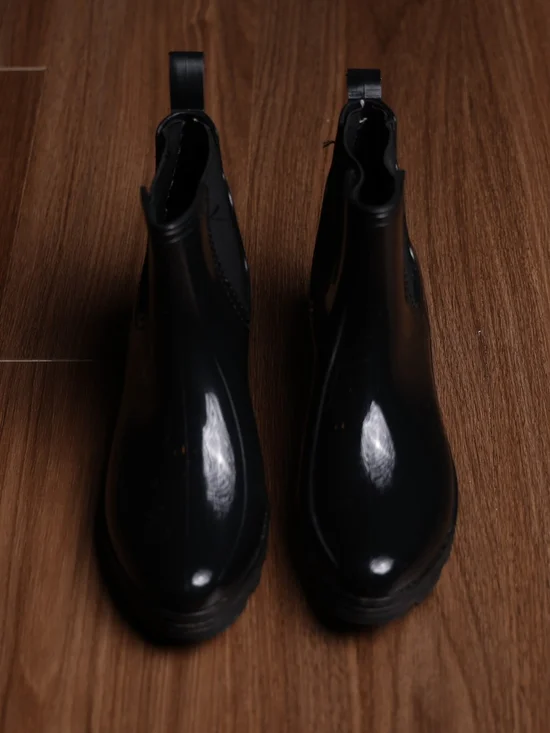 Black Glossy Capelli New York Rain Boots