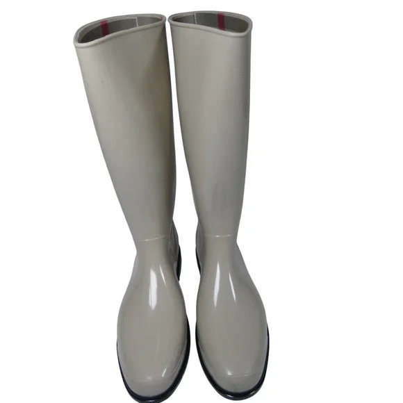 Burberry Equestrian Knight‎ Rainboot Size US 9.5
