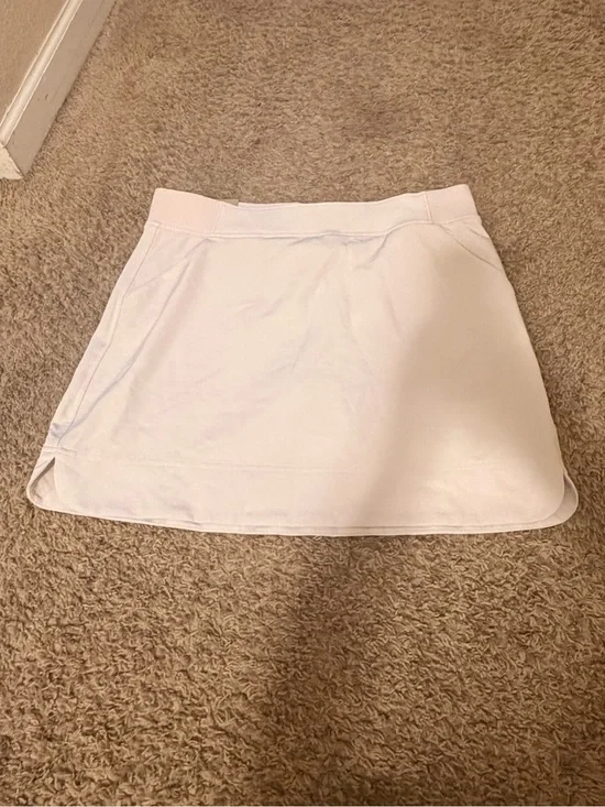 32 Degrees White Athletic A-Line Skirt
