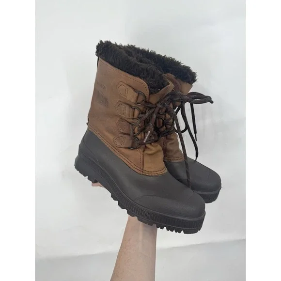SOREL Women's Badger Boot Winter Duck Style Snow Boot‎ Sz 8 Insulated Waterproof