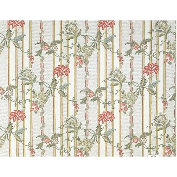 COWTAN & TOUT Fabric Remnants - FLORAISON‎ -LINEN