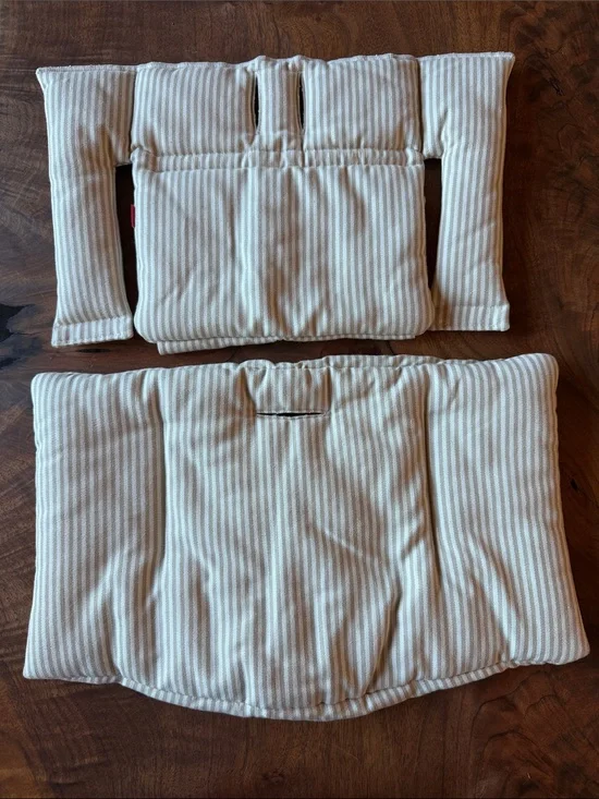 Stokke Tripp Trapp high chair cushion - striped NWOT