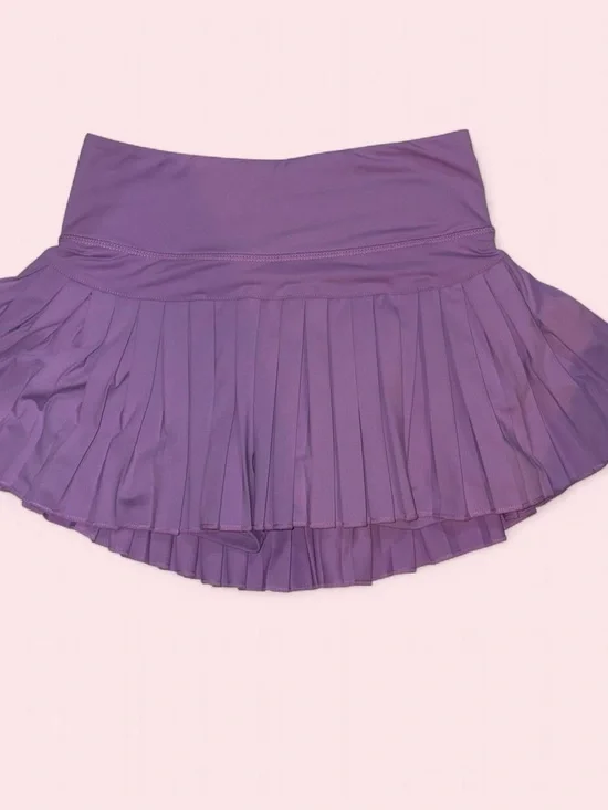 Discontinued Goldhinge Purple Pleated Athletic Tennis Skirt XS