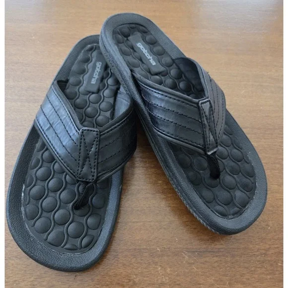 Men's Gotcha Monona Sandals Black Sz 11 Flip Flops‎ Summer Lake Beach