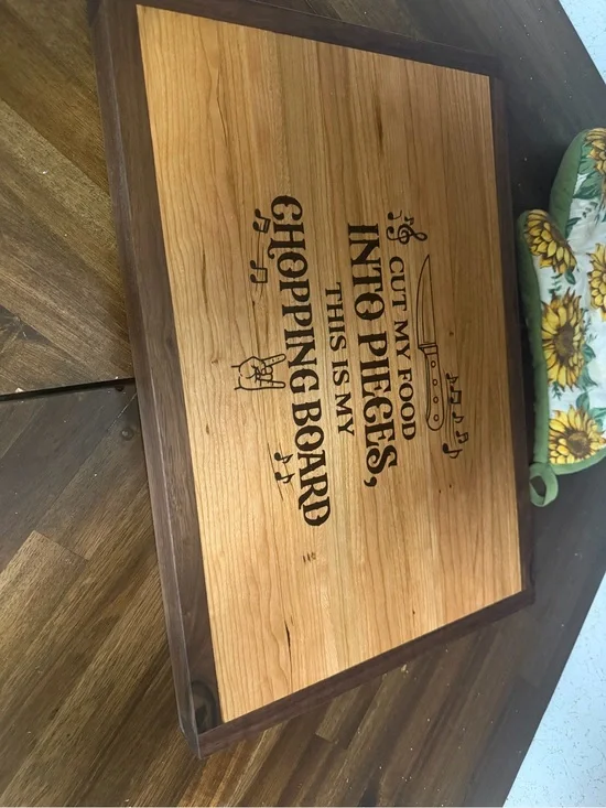 Customized butcher block and cutting boards