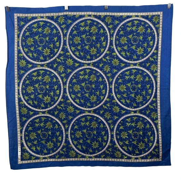 Japanese Cotton Furoshiki 36 x 36 Celtic Wrapping Table Cloth Wall Art