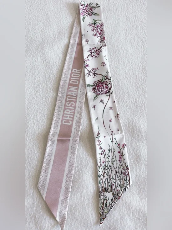 Dior Jardin D’hiver Mitzah Silk Scarf