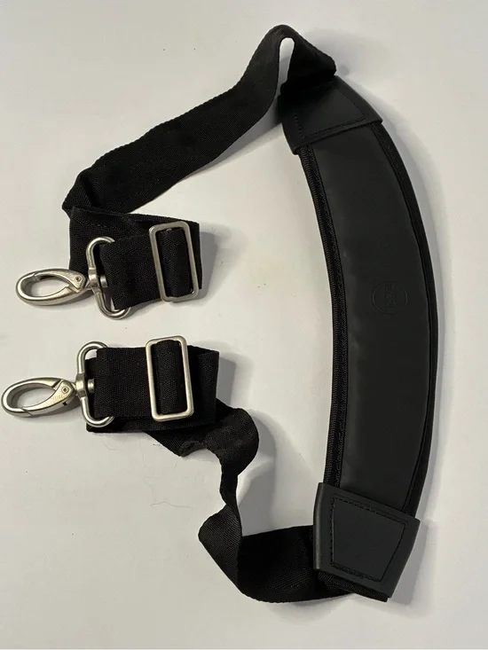 Dell Black Laptop Shoulder Strap with Metal Clips