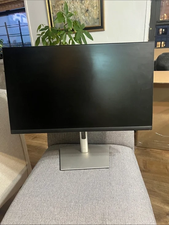 Dell Black and Silver Monitor with Slim Bezel 24 inch