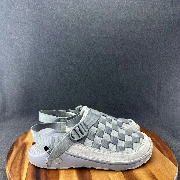 Chaco Mens Canyon Woven Clog Gray Shoes Size 13 JCH103361Z