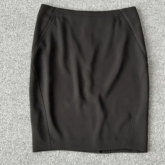 Ted Baker London Black Tailored Pencil Skirt Women's‎ 4 Workwear Office Cocktail