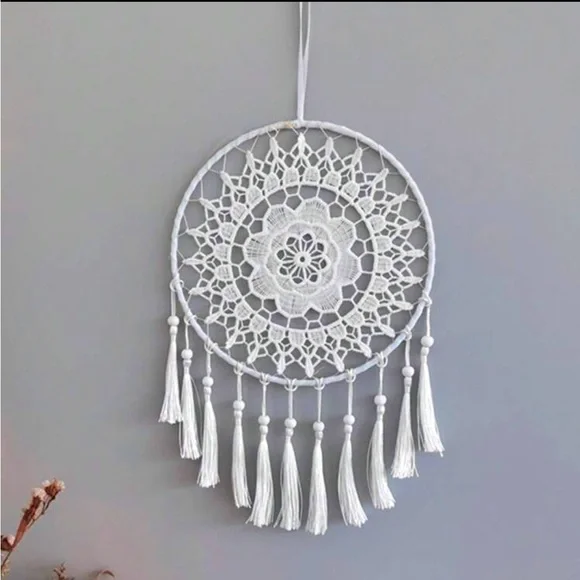 Boho White Dreamcatcher Wall Decor NEW 🏷️