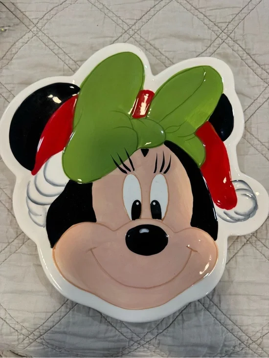 Disney White Ceramic Wall Plaque