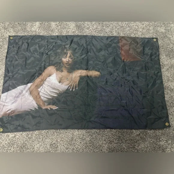 Artistic tapestry with Woman Print