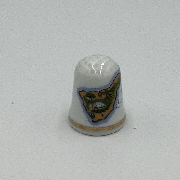 Tenerife‎ Thimble Vintage Souvenir Collectible