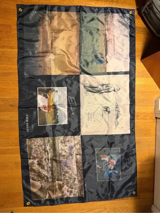Zach Bryan Album Cover Flag