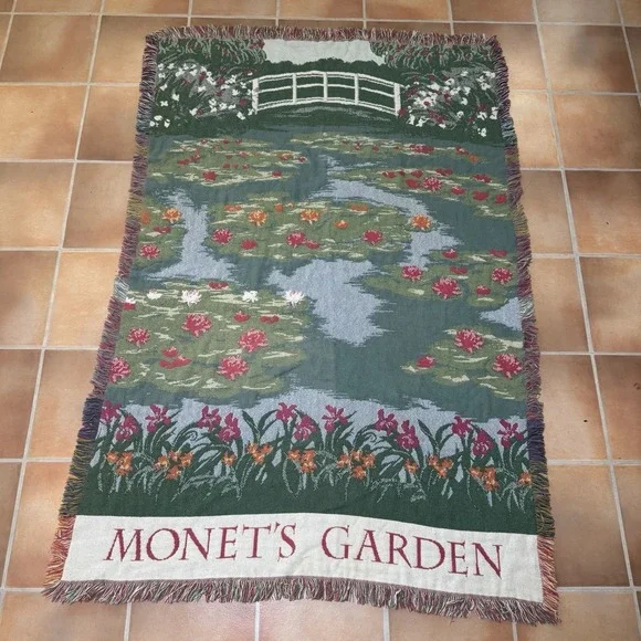 Monet's Garden Tapestries‎ Wall Art Hanging Border Belgian 71